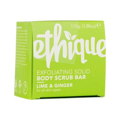 Ethique Body Scrub Bar Exfoliating Solid Lime & Ginger (For All Skin Types) 110g